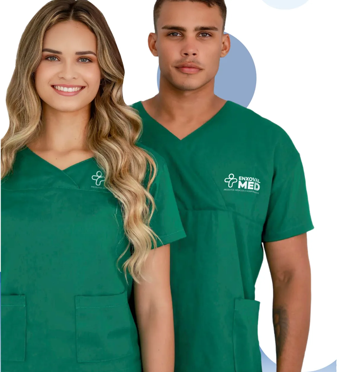 Conjuntos privativos com bordado no peito