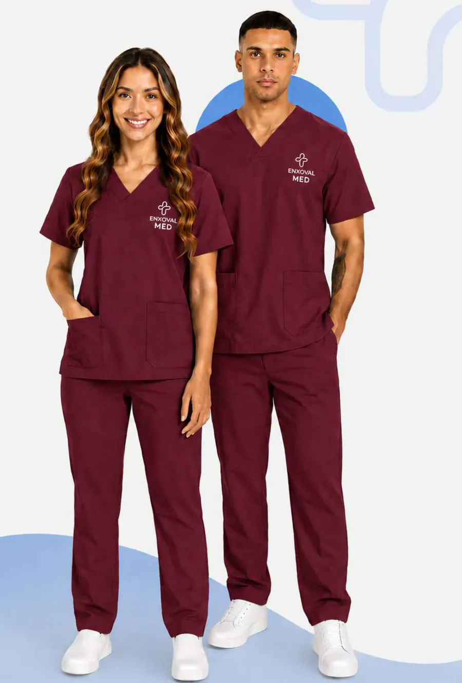 Conjunto privativo Bordô
